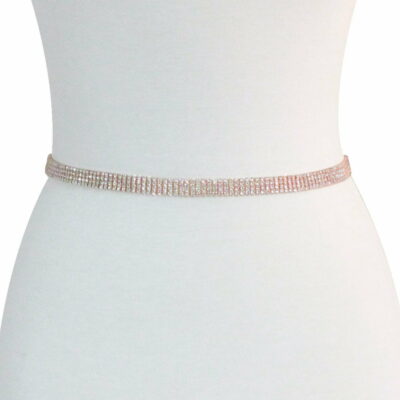 FashionFantasia Wholesale Body Accessories Belts Sashes BT339104 BA00016 RoseGold Clear op