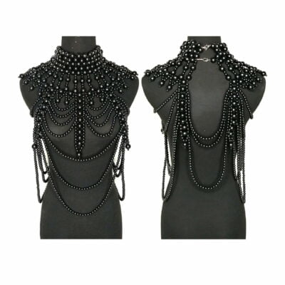 FashionFantasia Wholesale Body Accessories Body Jewelry Body Chains BA00159 black b 1