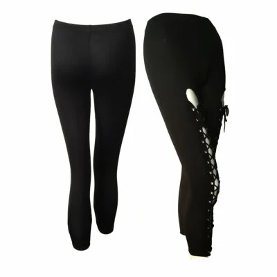 FashionFantasia Wholesale Clothing Bottoms Leggings BT00034 Black 02