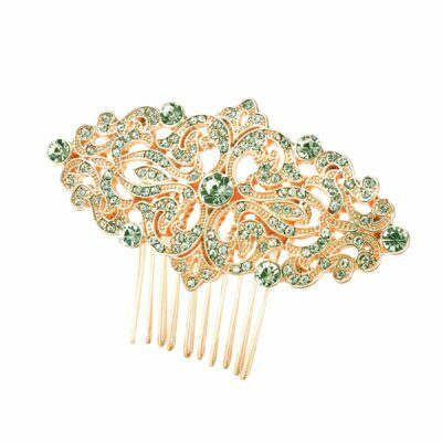 Headpiece Hair Comb HP00610 HM320006 HM320006 gold clear