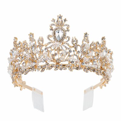 Tiara Birdal Pageant HP00681 TR7023 Gold Clear.jpg