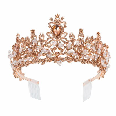 Tiara Birdal Pageant HP00681 TR7023 RoseGold Peach.jpg